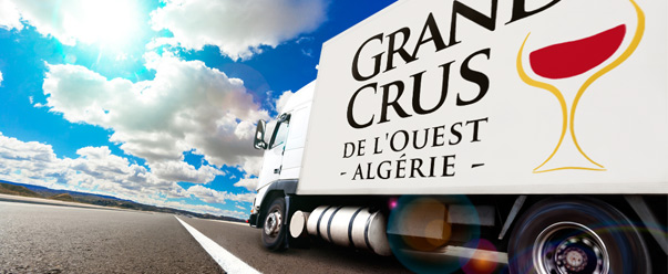 circuit de distribution de vin d'Algérie